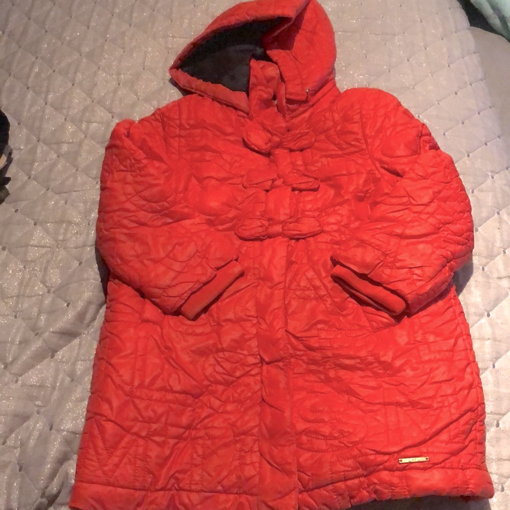 Marc Jacob’s coat and hat,scarf.